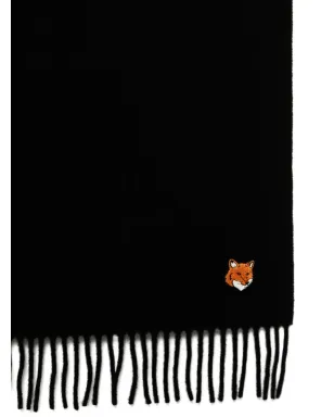 Maison Kitsuné ロゴ刺繍スカーフ - サムネイル2