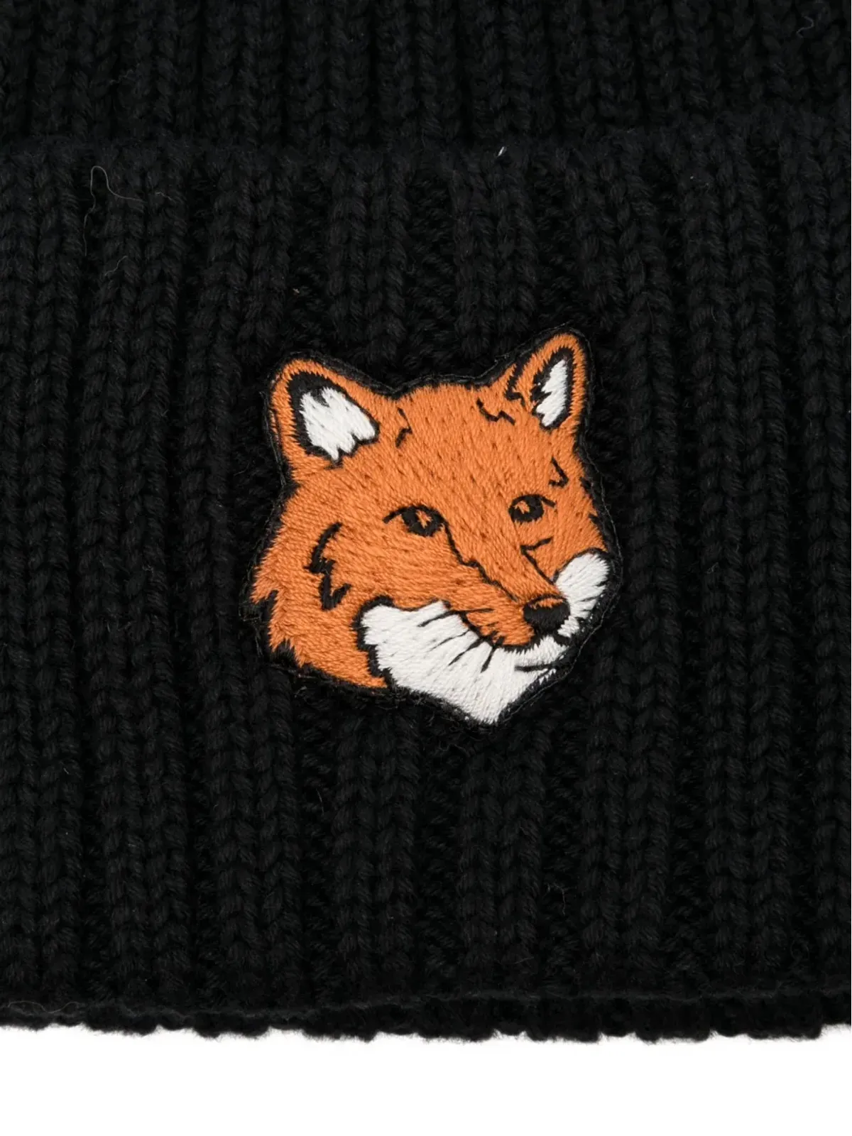 Maison Kitsuné ロゴパッチビーニー - 画像2