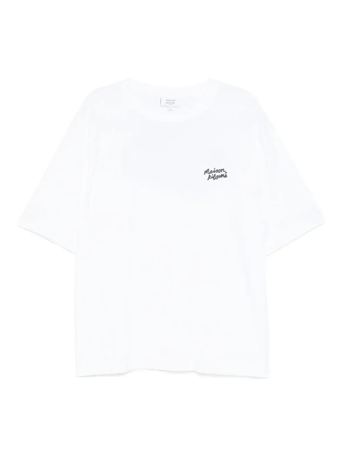 Maison Kitsuné ハンドライティング オーバーサイズTシャツ - 画像1