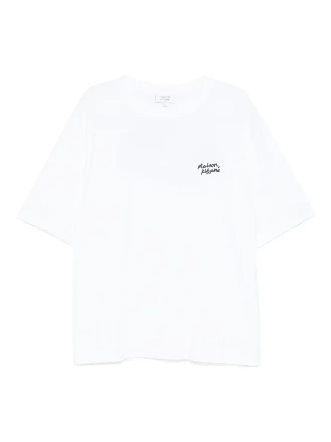 Maison Kitsuné Maison Kitsuné ハンドライティング オーバーサイズTシャツの商品画像