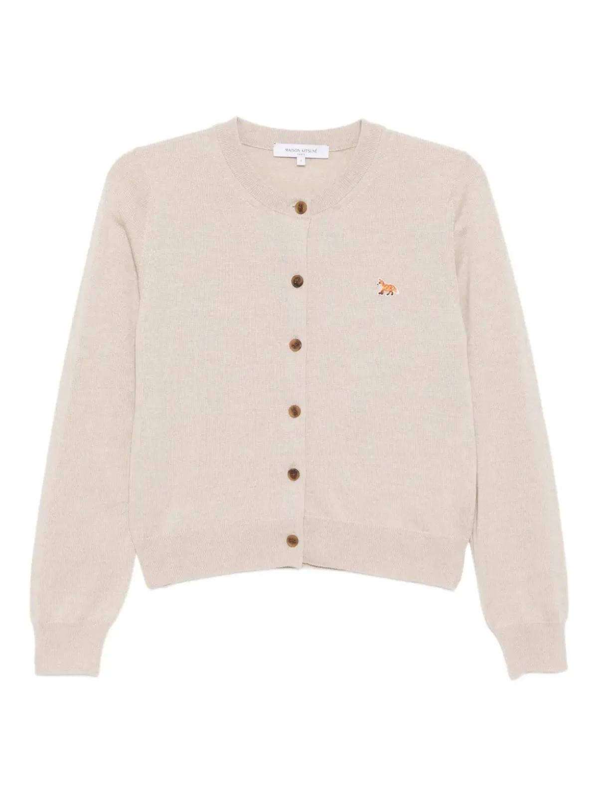 Maison Kitsuné Baby Fox Patch cardigan - 画像1