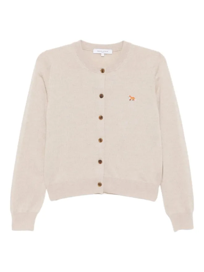 Maison Kitsuné Maison Kitsuné Baby Fox Patch cardiganの商品画像
