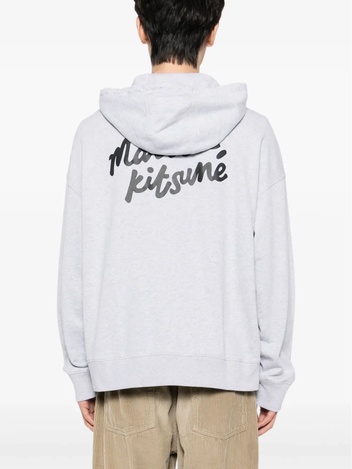 Maison Kitsuné ロゴプリント パーカー - 画像4