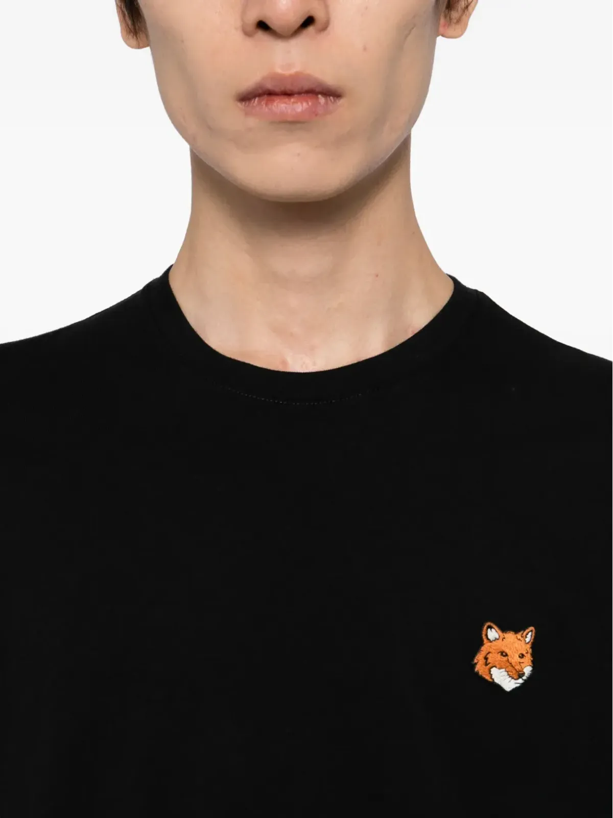 Maison Kitsuné 刺繍ロゴパッチ Tシャツ - 画像4