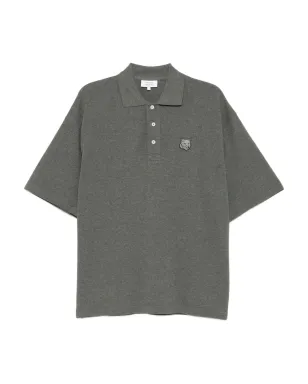 Maison Kitsuné ボールド フォックスヘッド パッチ ポロシャツ - サムネイル1