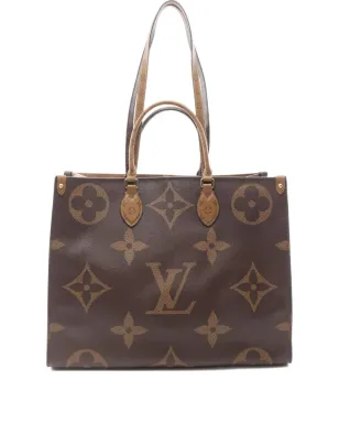 Louis Vuitton ビンテージ 2019 On-The-Go GM トートバッグ - ブラウン - サムネイル1