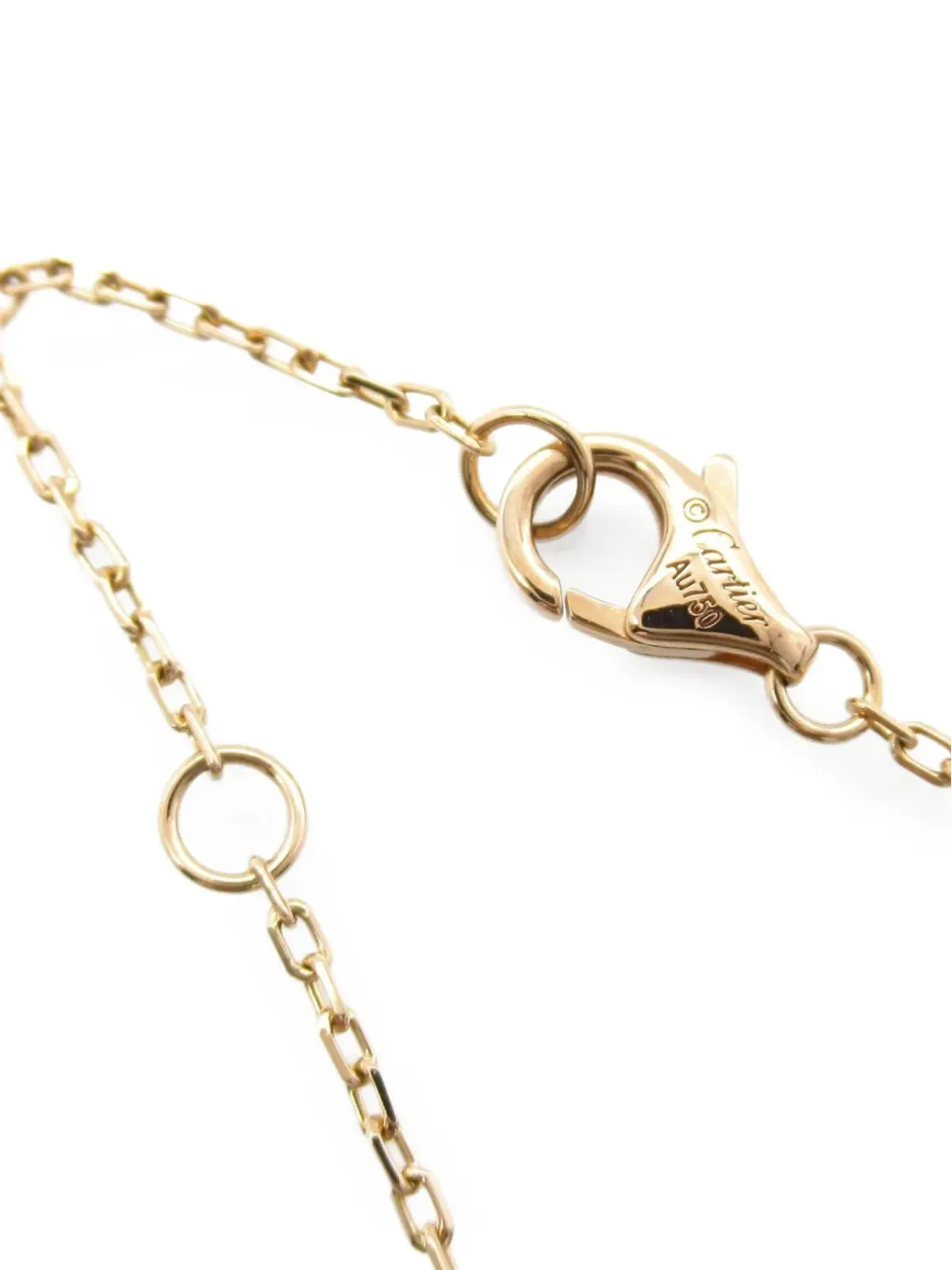 Cartier トリニティ ハート ダイヤモンド ネックレス - 画像4