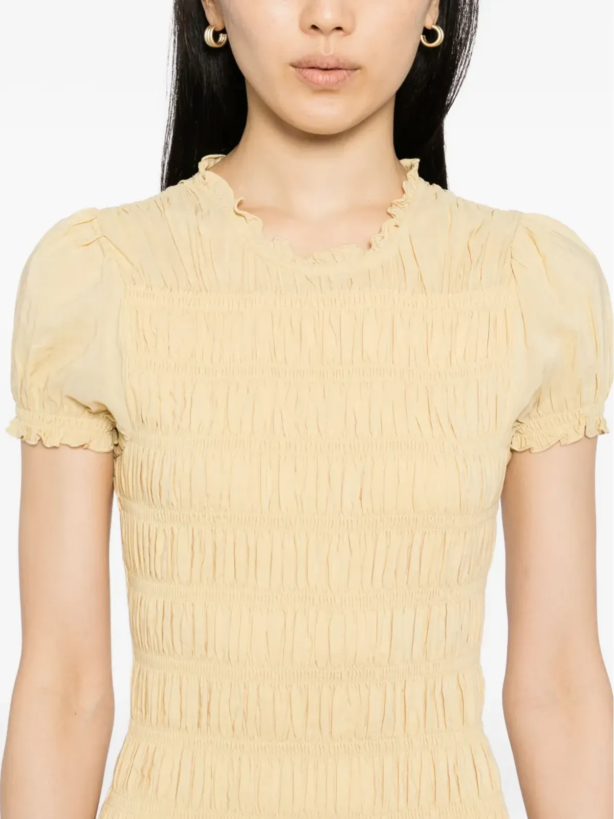 Reformation Kiria dress - Yellow - 画像5