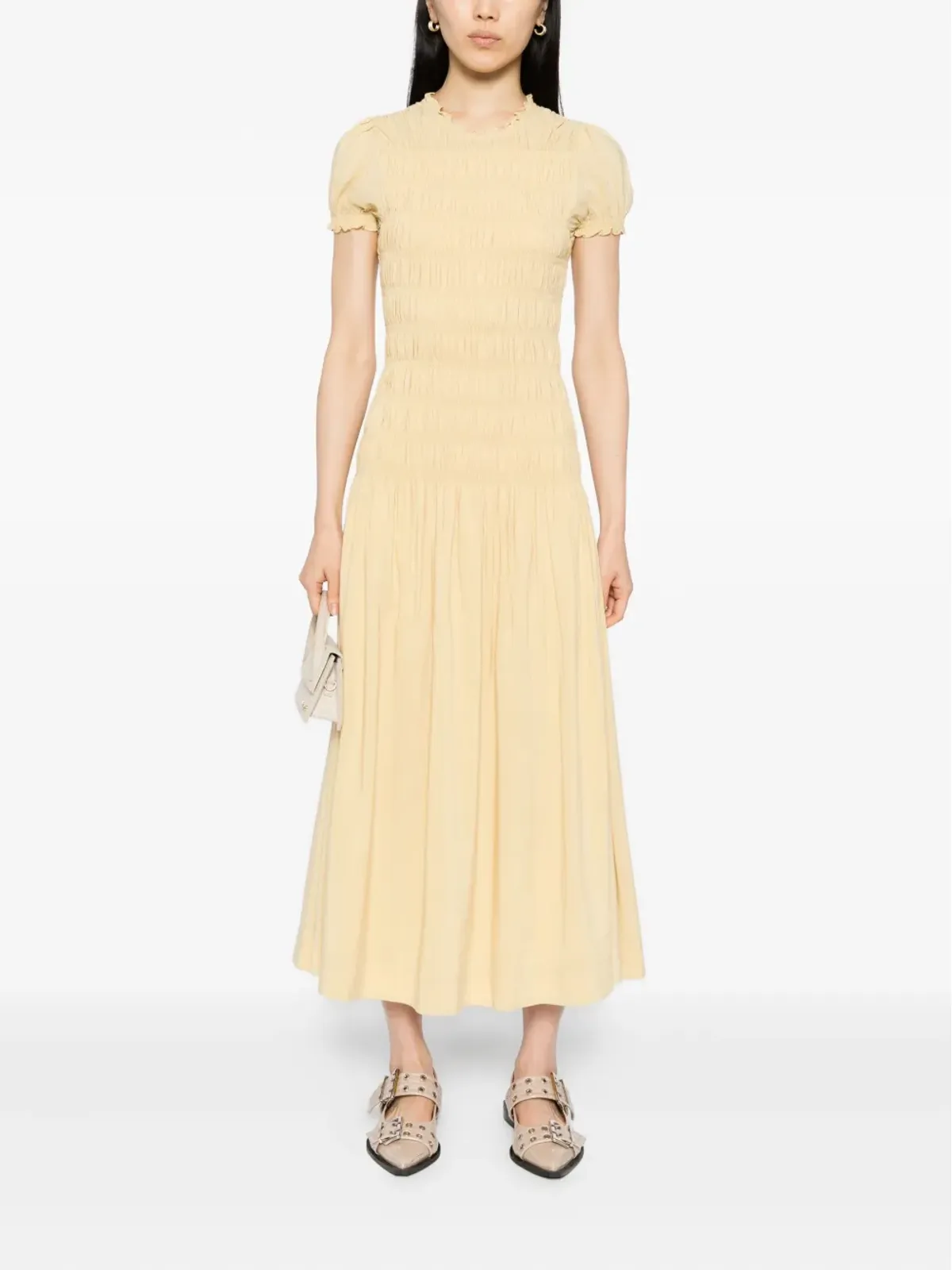Reformation Kiria dress - Yellow - 画像2