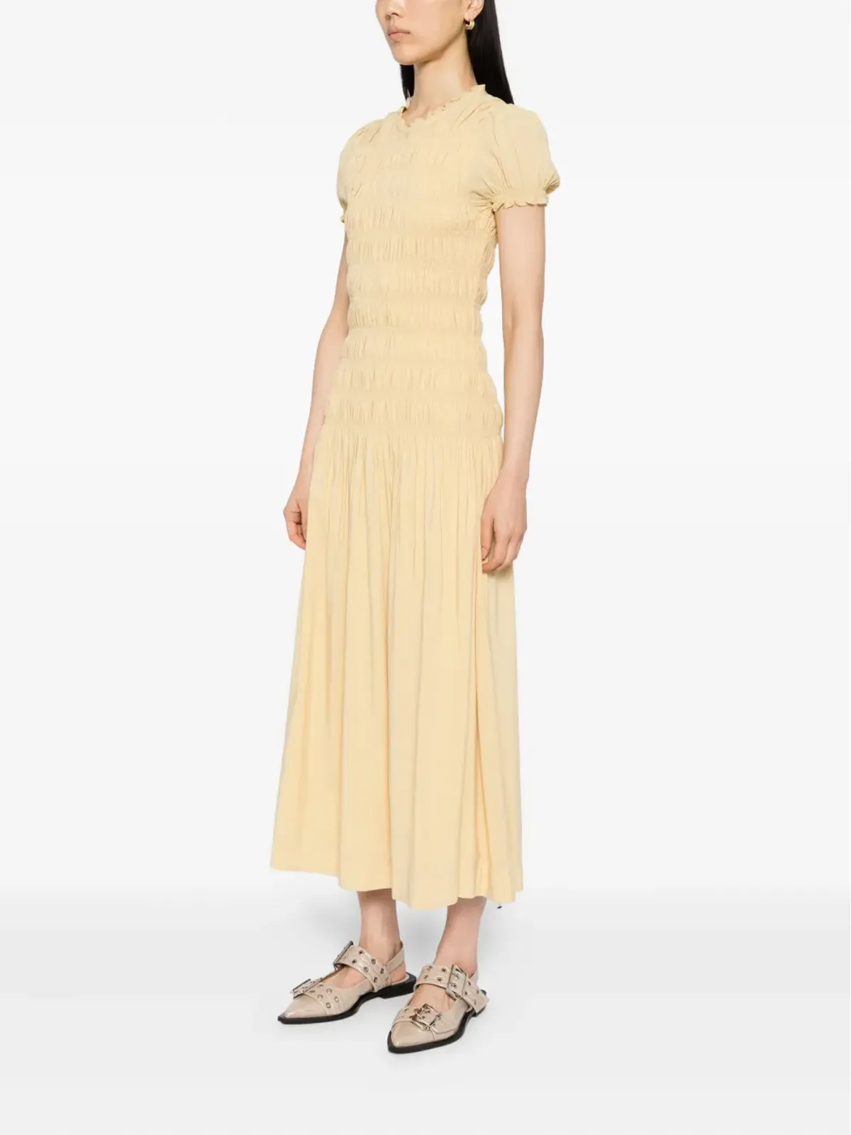 Reformation Kiria dress - Yellow - 画像3
