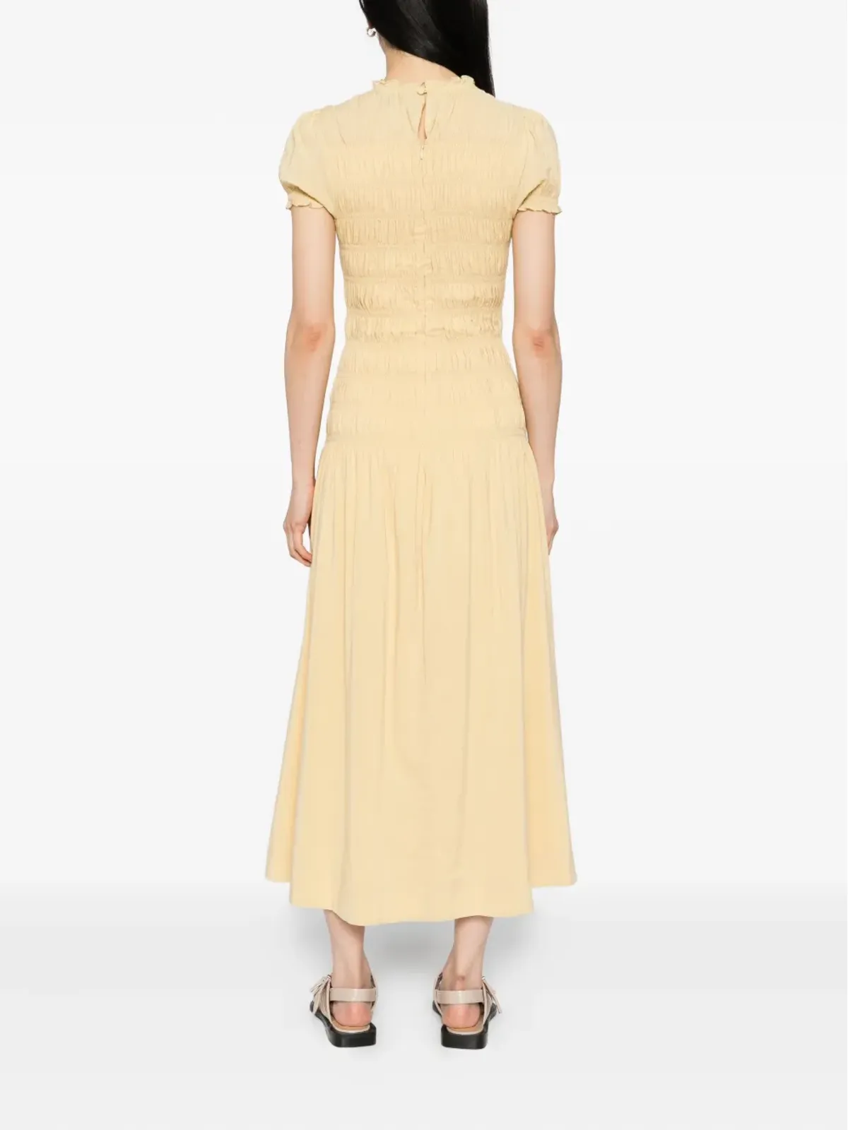 Reformation Kiria dress - Yellow - 画像4