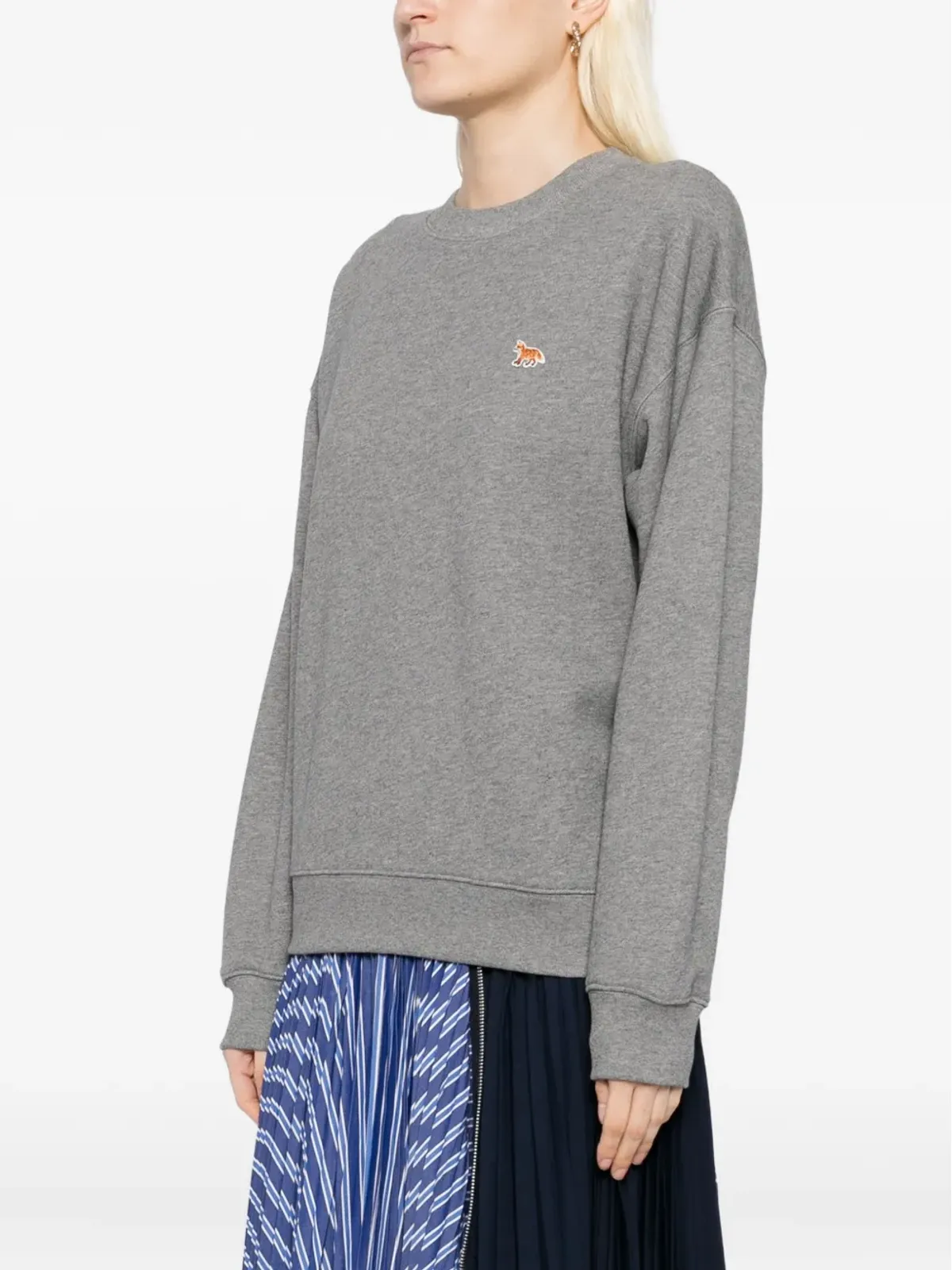 Maison Kitsuné ベビー・フォックス刺繍パッチ付きスウェット - 画像3