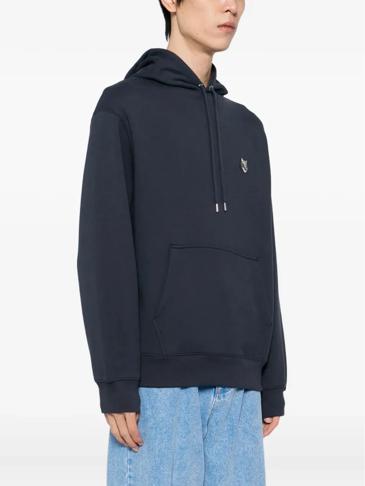 Maison Kitsuné 刺繍ロゴパッチ付きフーディー - 画像3