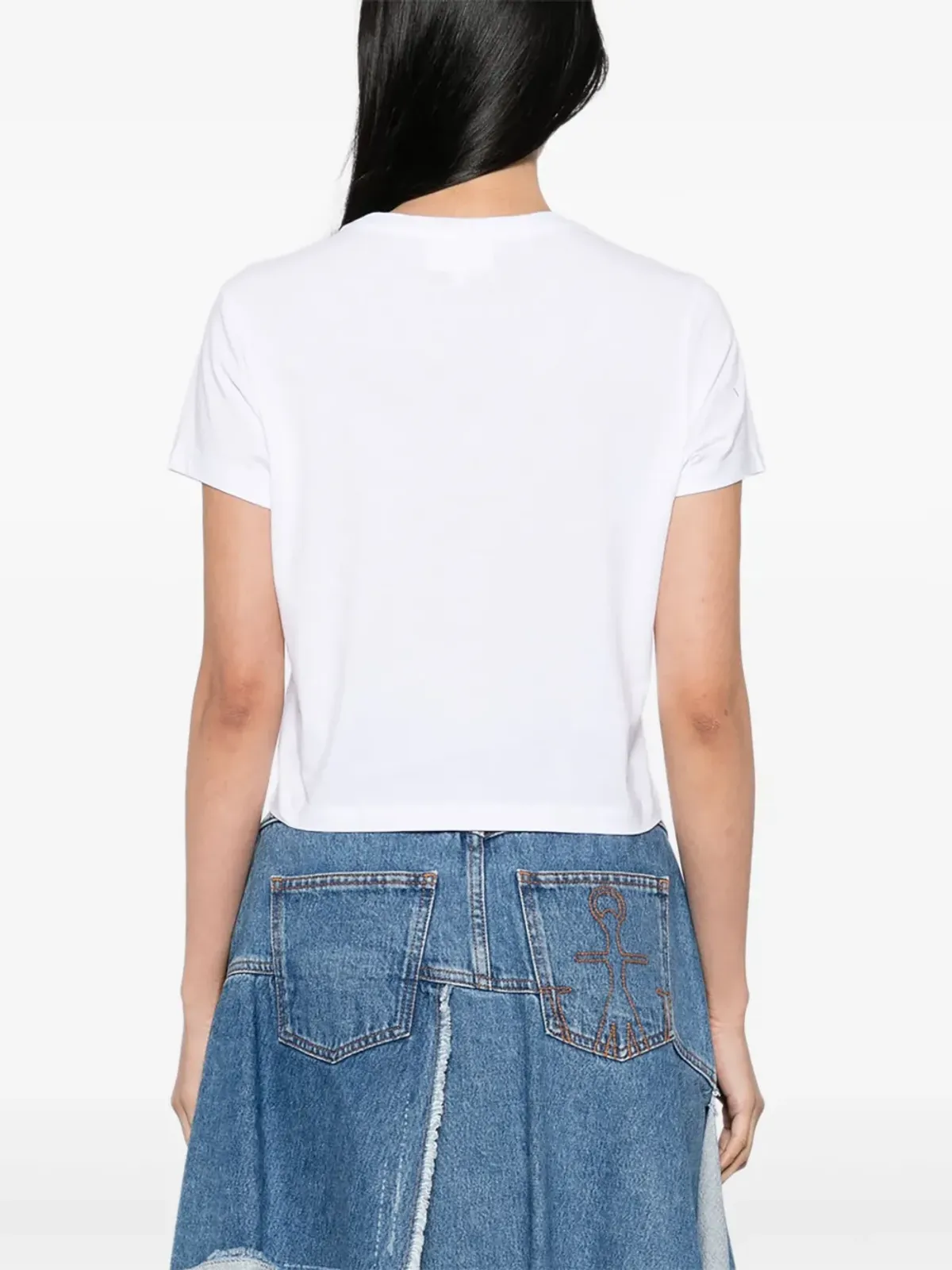 Maison Kitsuné ベビー・フォックス・パッチ ベビーTシャツ ホワイト - 画像4