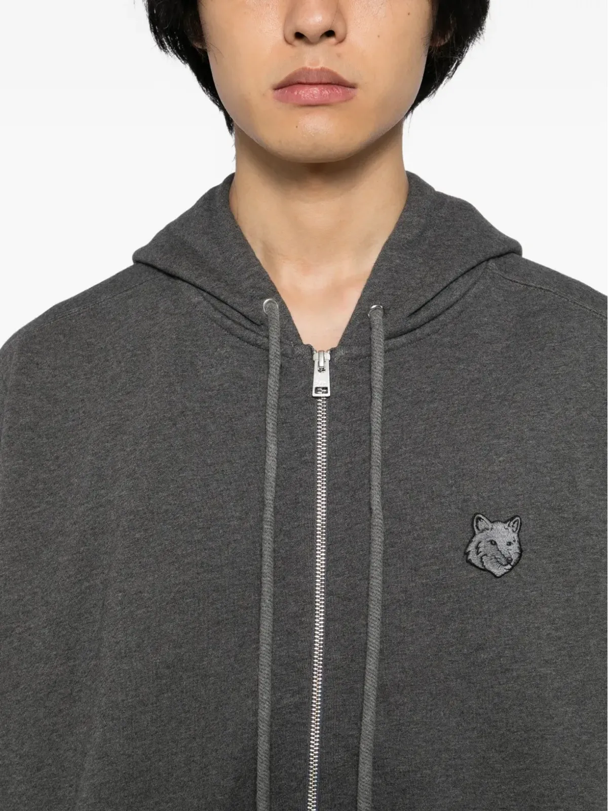 Maison Kitsuné フォックスヘッドパッチ フーディ - 画像5