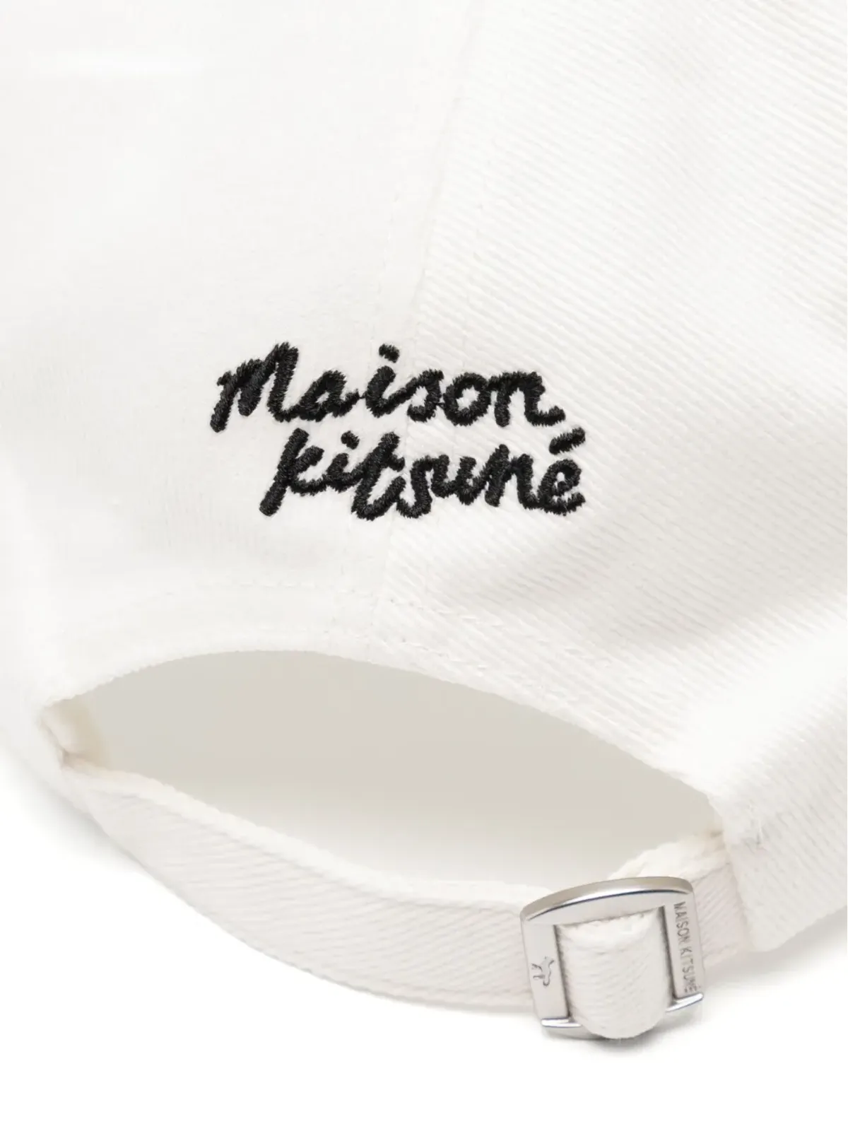 Maison Kitsuné フォックスヘッド刺繍キャップ - 画像2