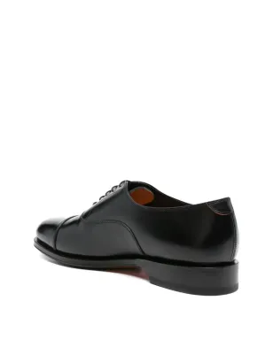 Santoni キャップトゥ レースアップ オックスフォードシューズ - サムネイル3