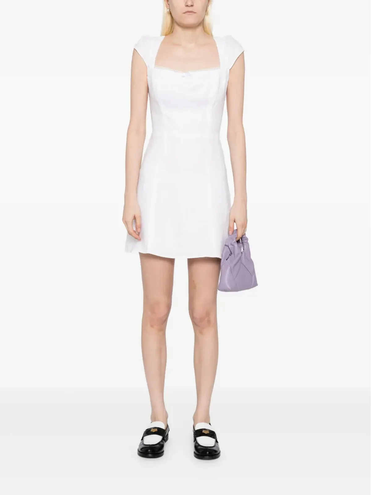 Reformation Loula linen dress - White - 画像2