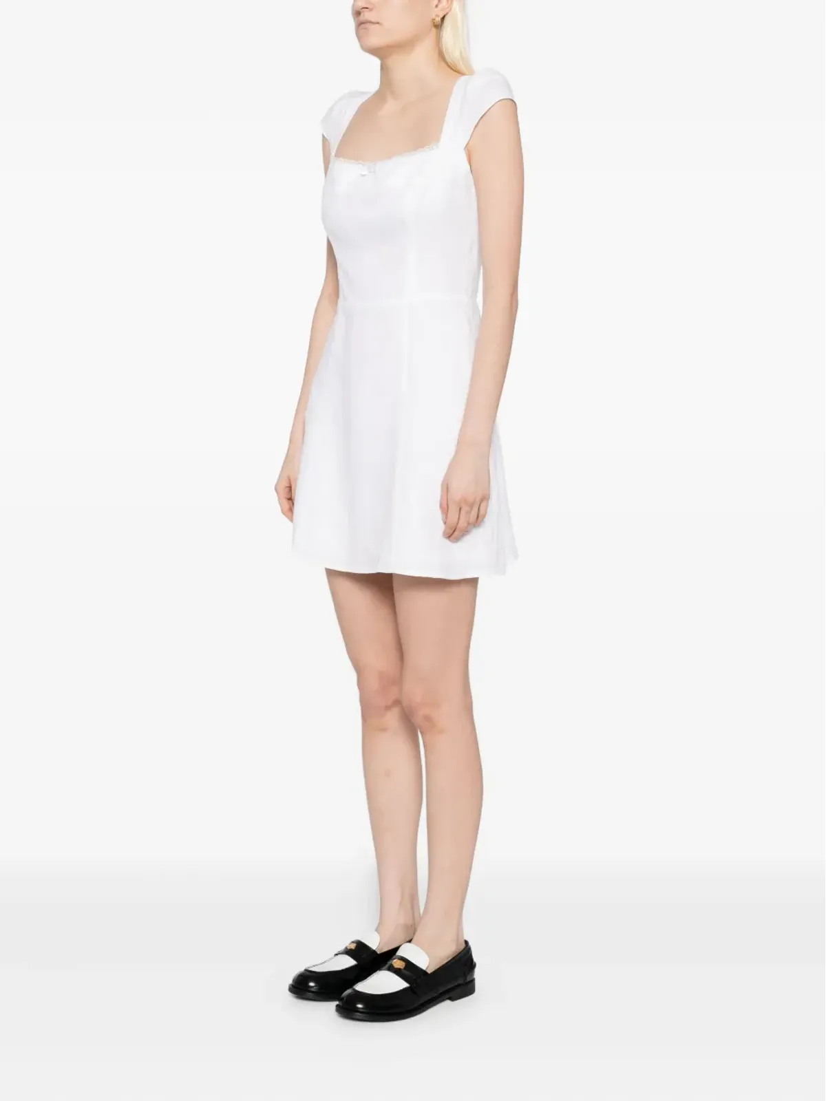 Reformation Loula linen dress - White - 画像3