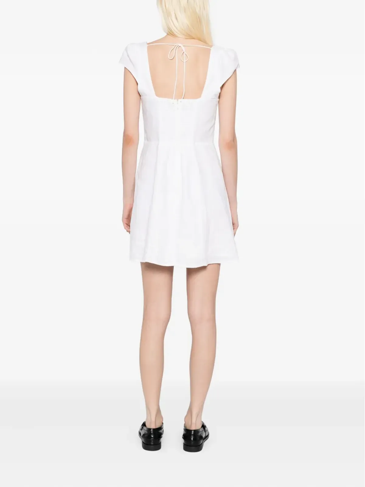 Reformation Loula linen dress - White - 画像4