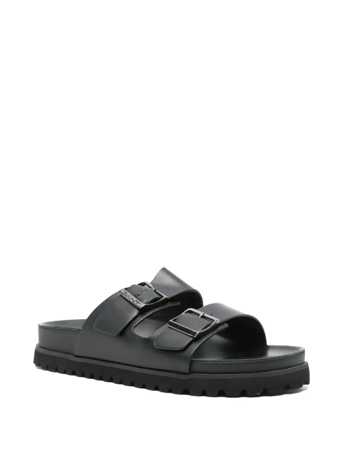 Gant ダブルバックル レザー スライド - 画像2