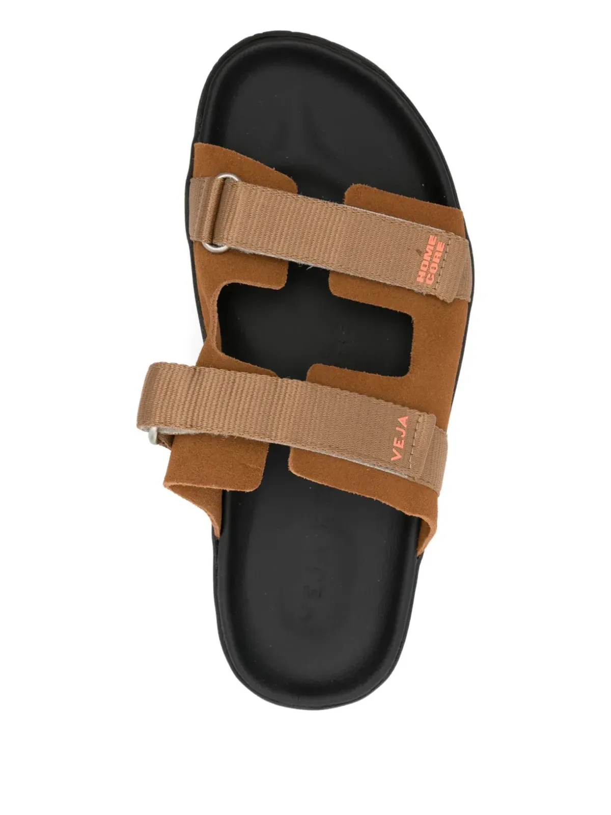 VEJA ダブルストラップ・スエードサンダル - 画像4