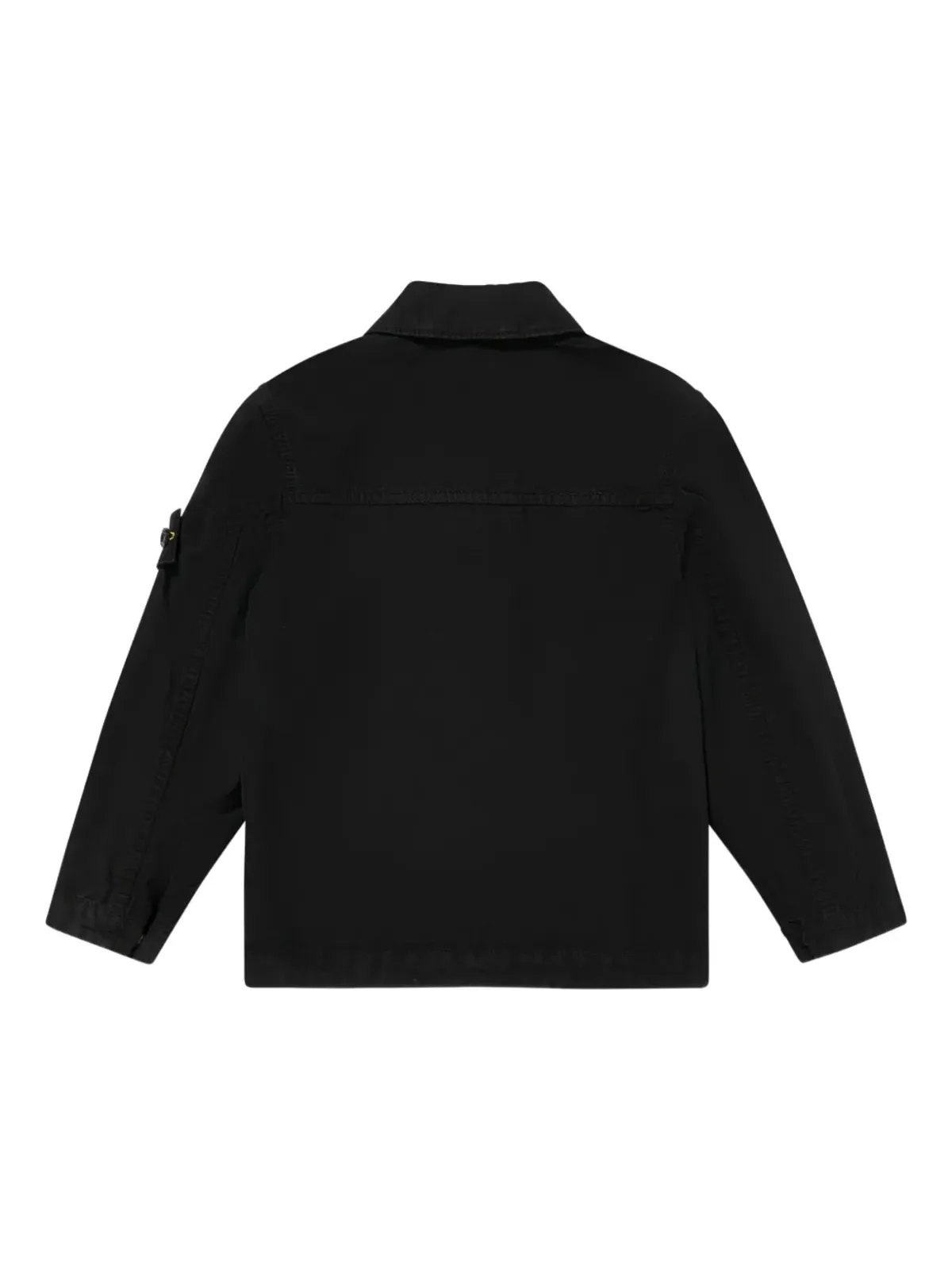 Stone Island Junior ジップフロント パッチポケット トップ - 画像2