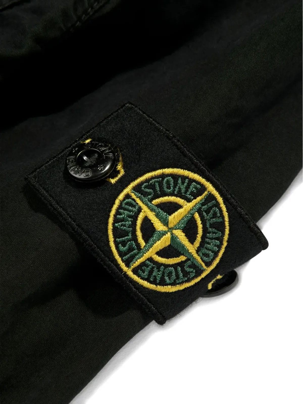 Stone Island Junior ジップフロント パッチポケット トップ - 画像4