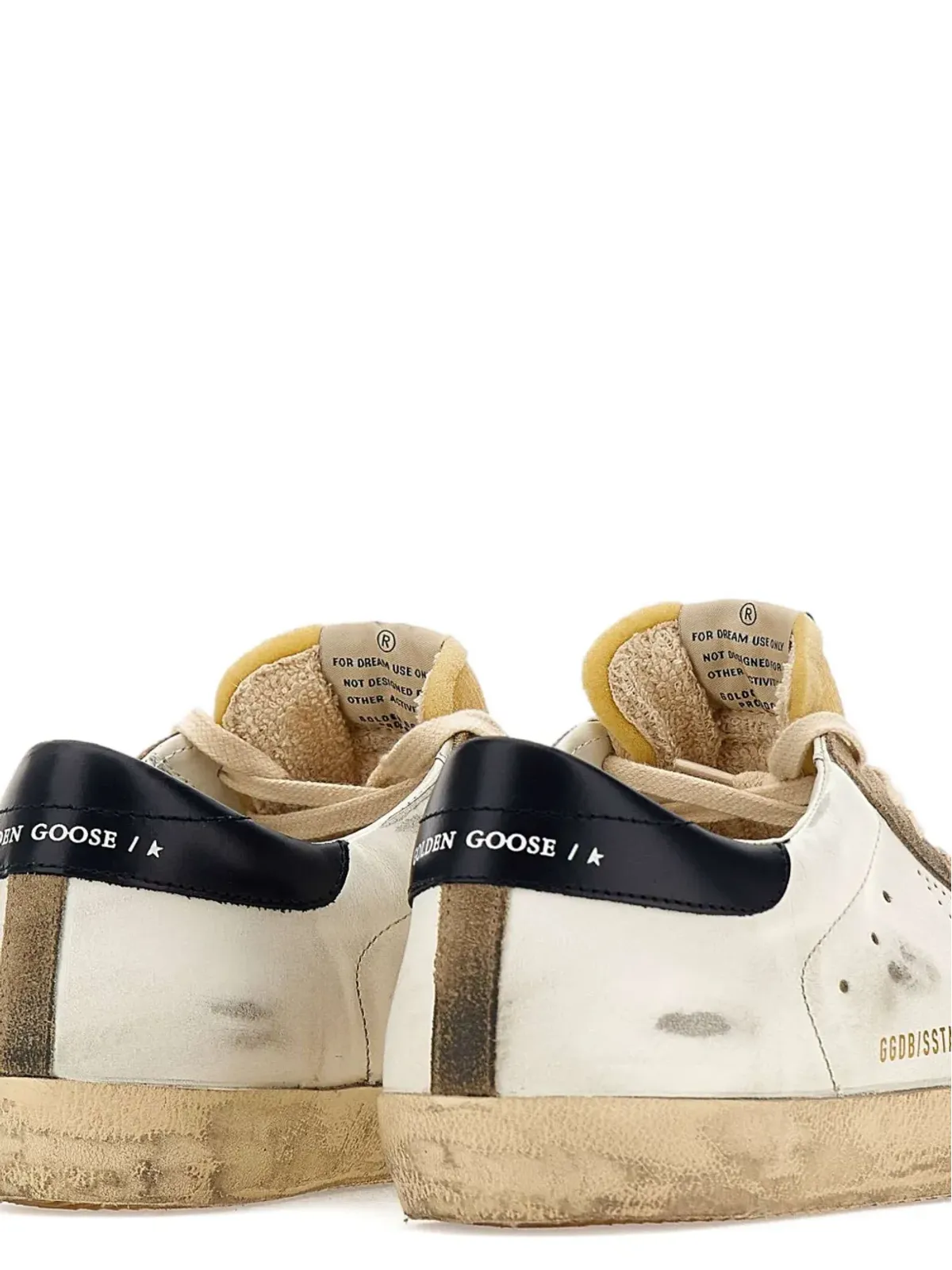 Golden Goose Super-Star ビンテージ レザー ローカットスニーカー - 画像5