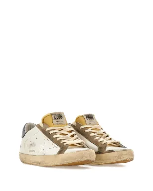 Golden Goose Super-Star ビンテージ レザー ローカットスニーカー - サムネイル2