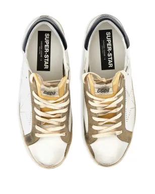 Golden Goose Super-Star ビンテージ レザー ローカットスニーカー - サムネイル4
