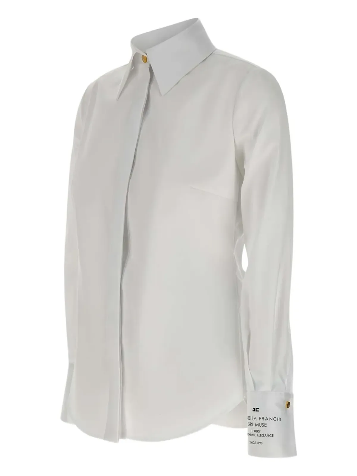 Elisabetta Franchi クラシックカラーシャツ - 画像3