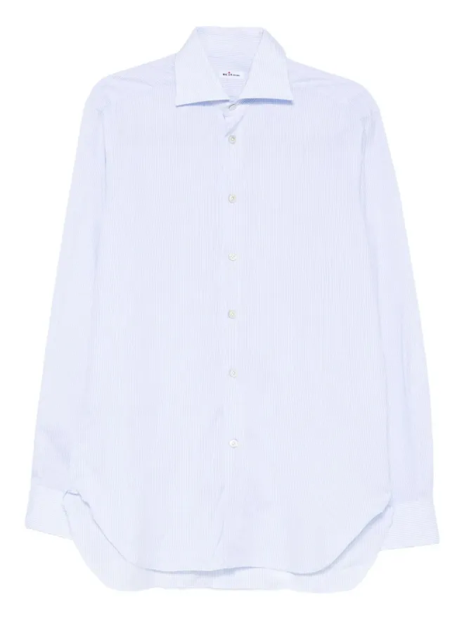 Kiton Kiton ストライプ柄コットンシャツの商品画像