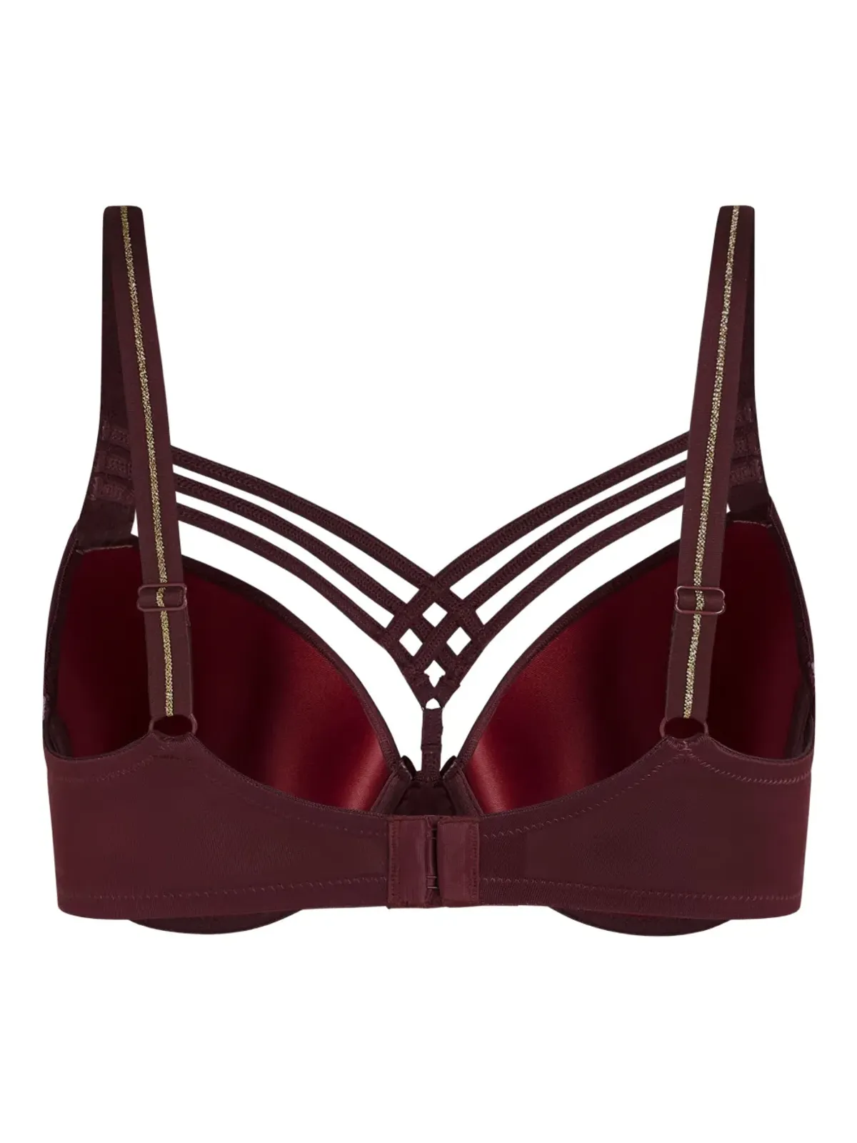 Marlies Dekkers パッド入りプランジブラ - レッド - 画像2