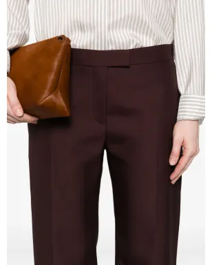 KHAITE Callen プリーツフロントパンツ（パープル） - サムネイル5