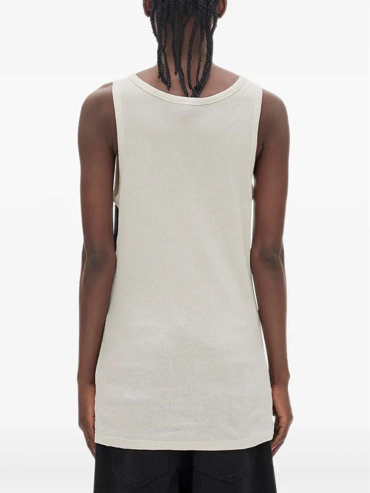 Ann Demeulemeester Seva リブ編み Tシャツ - 画像4