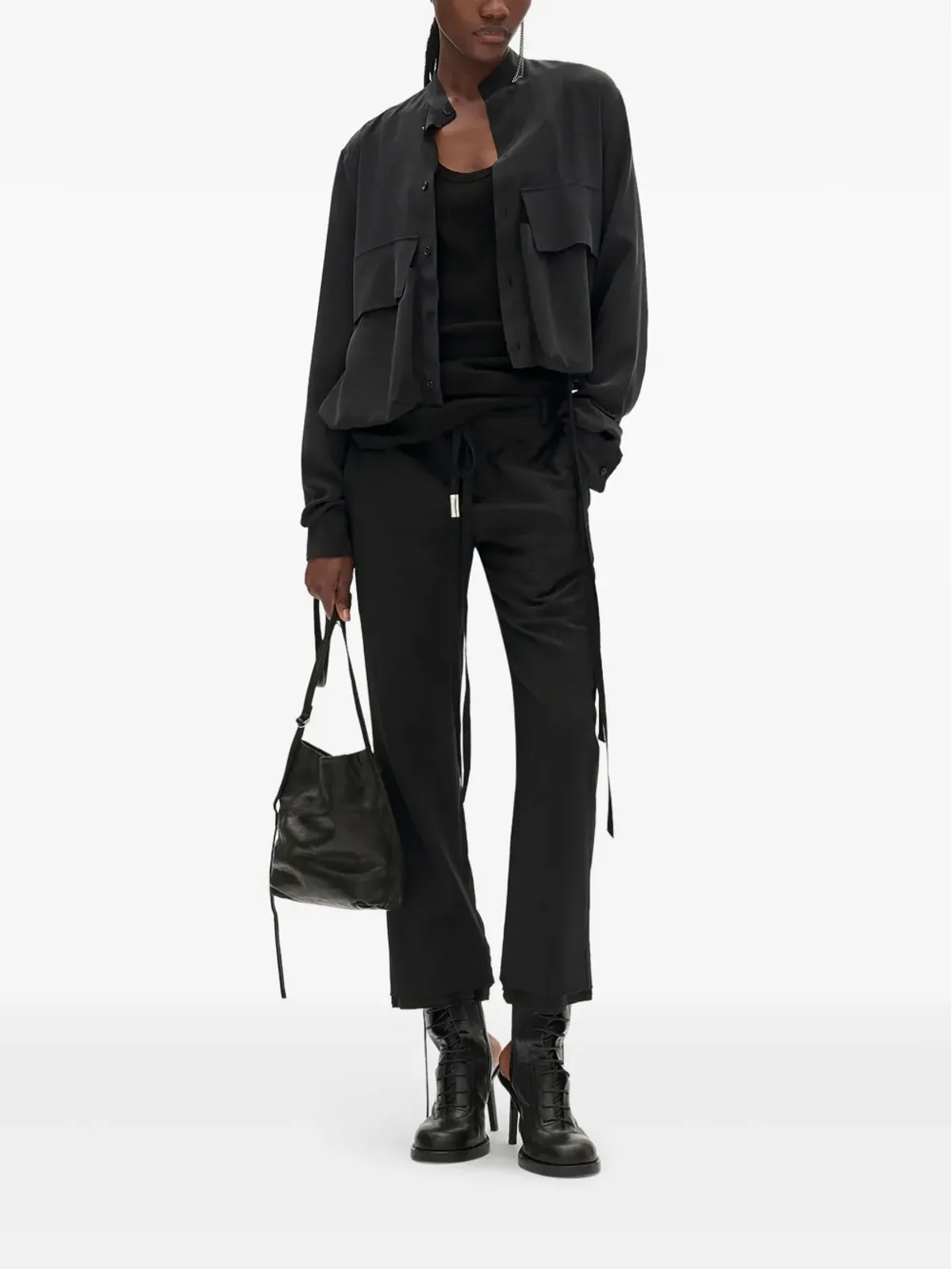 Ann Demeulemeester Seva ノースリーブTシャツ - 画像2
