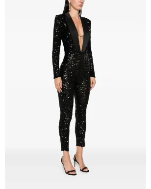 Elisabetta Franchi スパンコール装飾ジャンプスーツ - サムネイル3