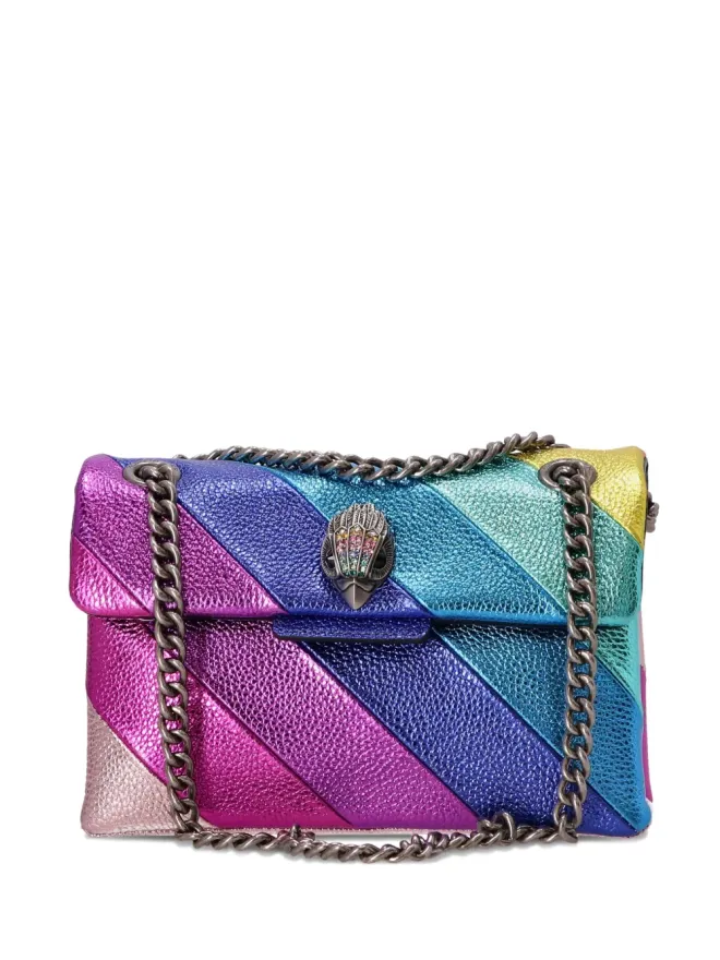 Kurt Geiger London Kurt Geiger London ストライプ柄チェーンストラップ クロスボディバッグの商品画像