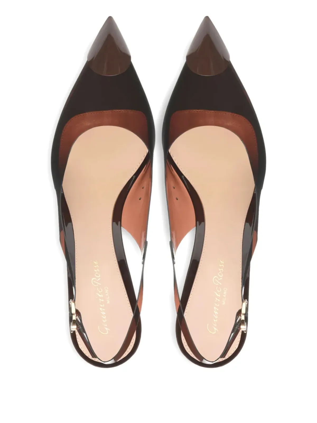 Gianvito Rossi ダイアナ スリングバックパンプス - 画像4