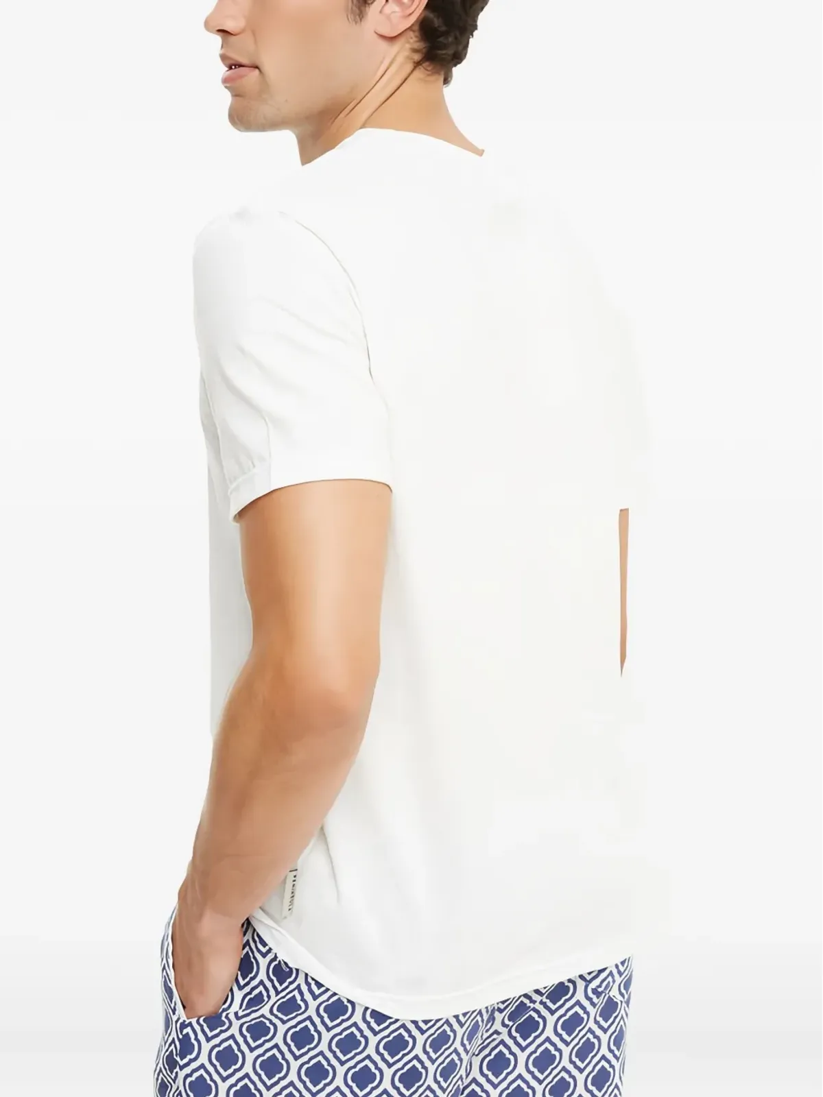 PENINSULA SWIMWEAR クルーネック コットンTシャツ - 画像3