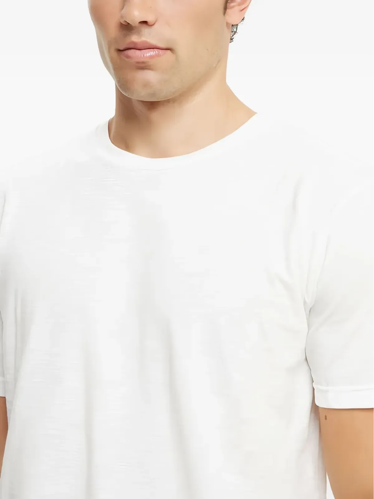 PENINSULA SWIMWEAR クルーネック コットンTシャツ - 画像4