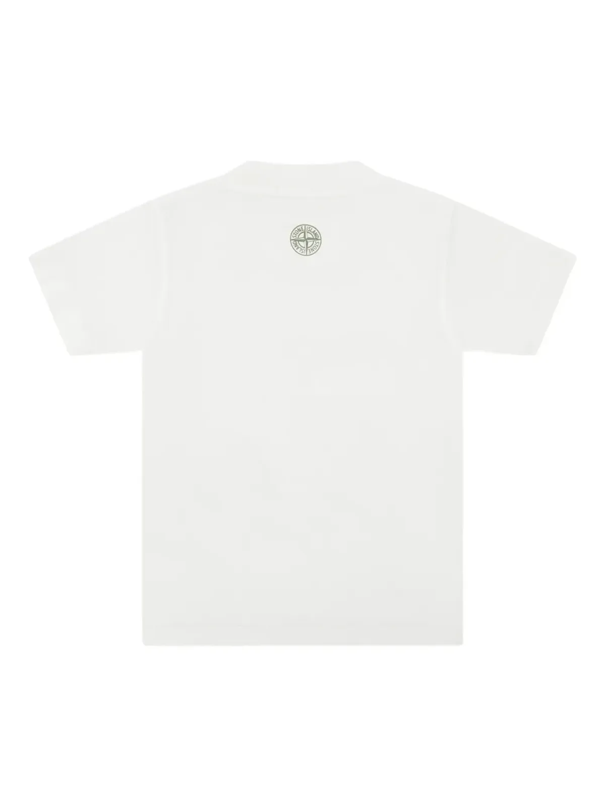 Stone Island Junior コンパスロゴプリントTシャツ - 画像2