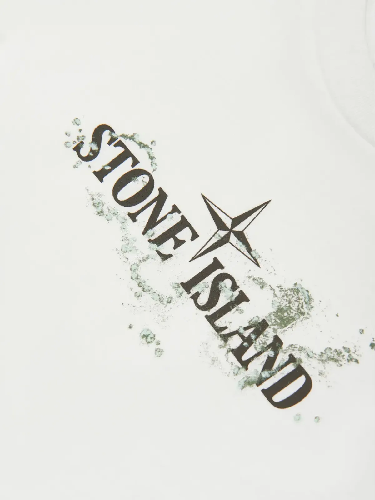 Stone Island Junior コンパスロゴプリントTシャツ - 画像4