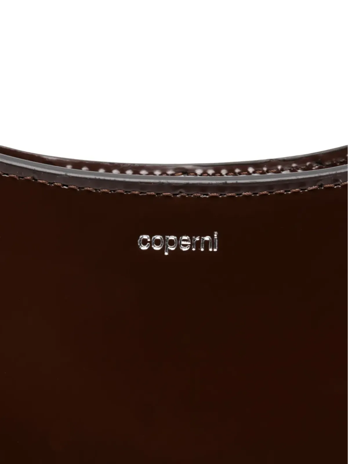 Coperni スリムスワイプ パテントレザー ショルダーバッグ - 画像4