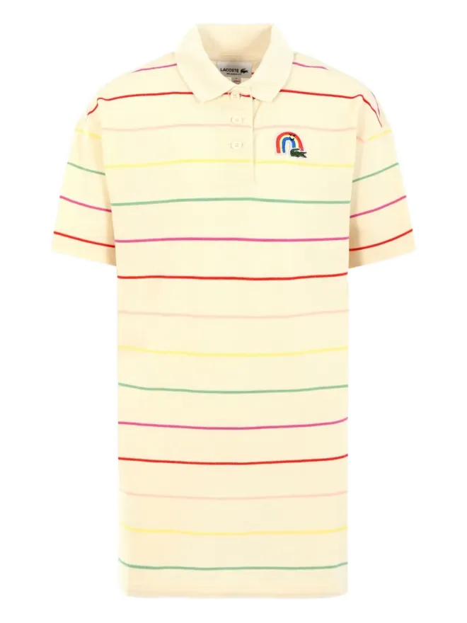 Lacoste Kids Lacoste Kids レインボーストライプ ポロドレスの商品画像