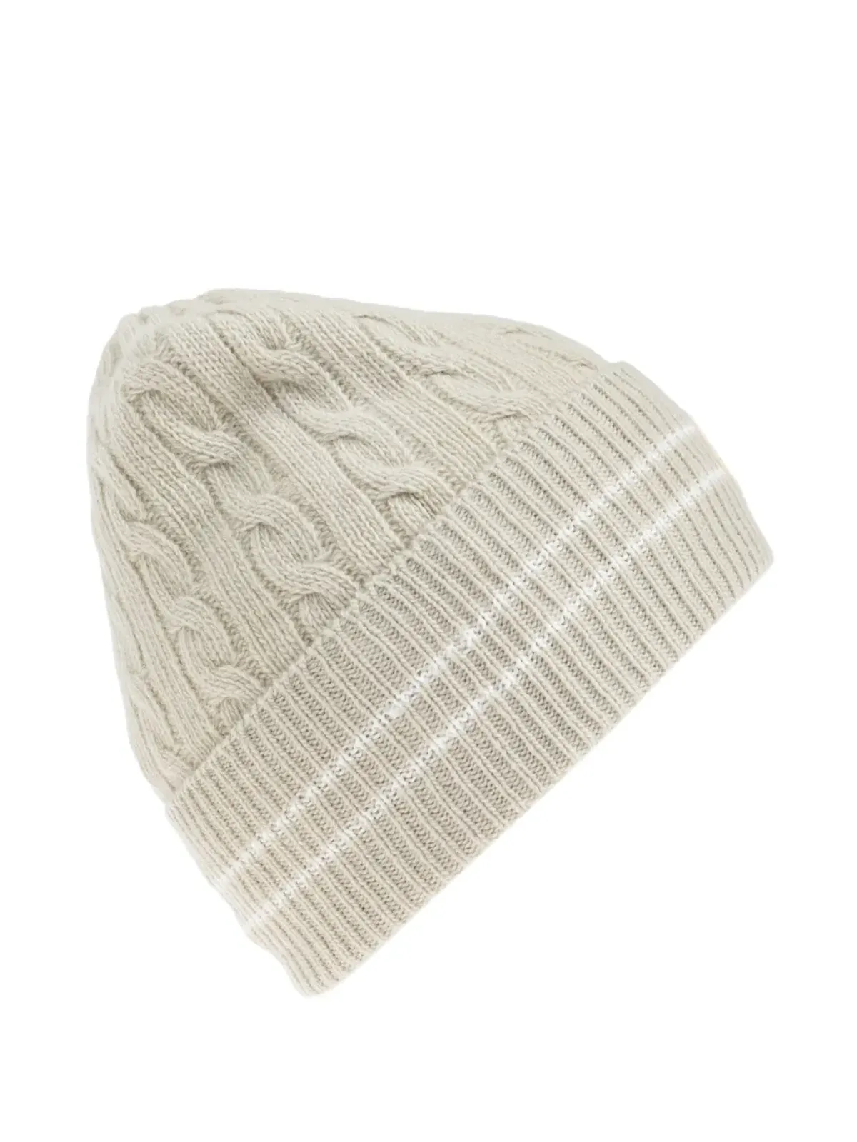 Moncler Enfant ケーブル編みニット帽 - 画像3