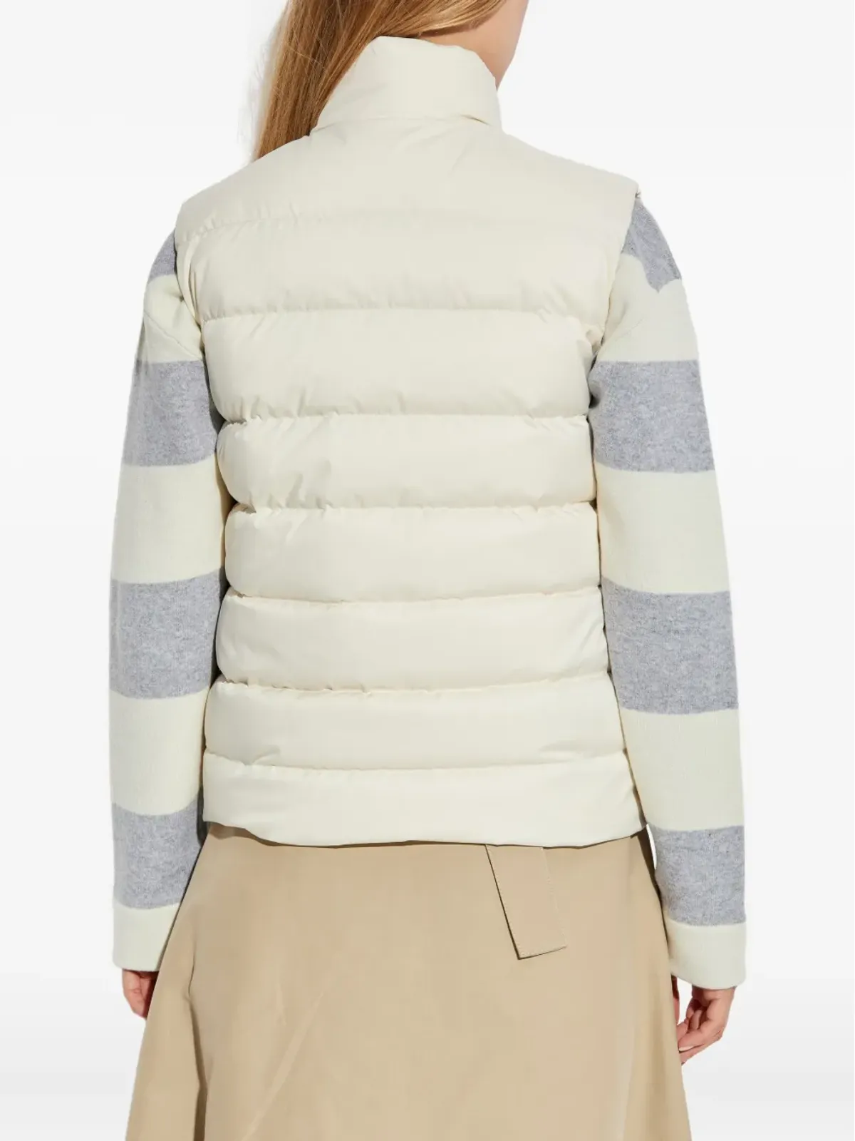 Moncler Besset キルテッド フラップポケット ジレ - 画像4