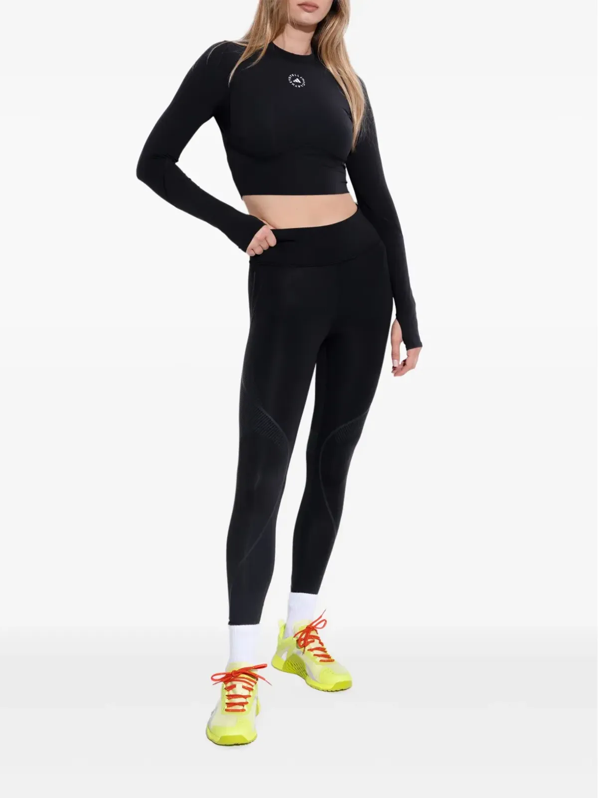 adidas by Stella McCartney Dropsetパターン柄パフォーマンススニーカー - 画像4