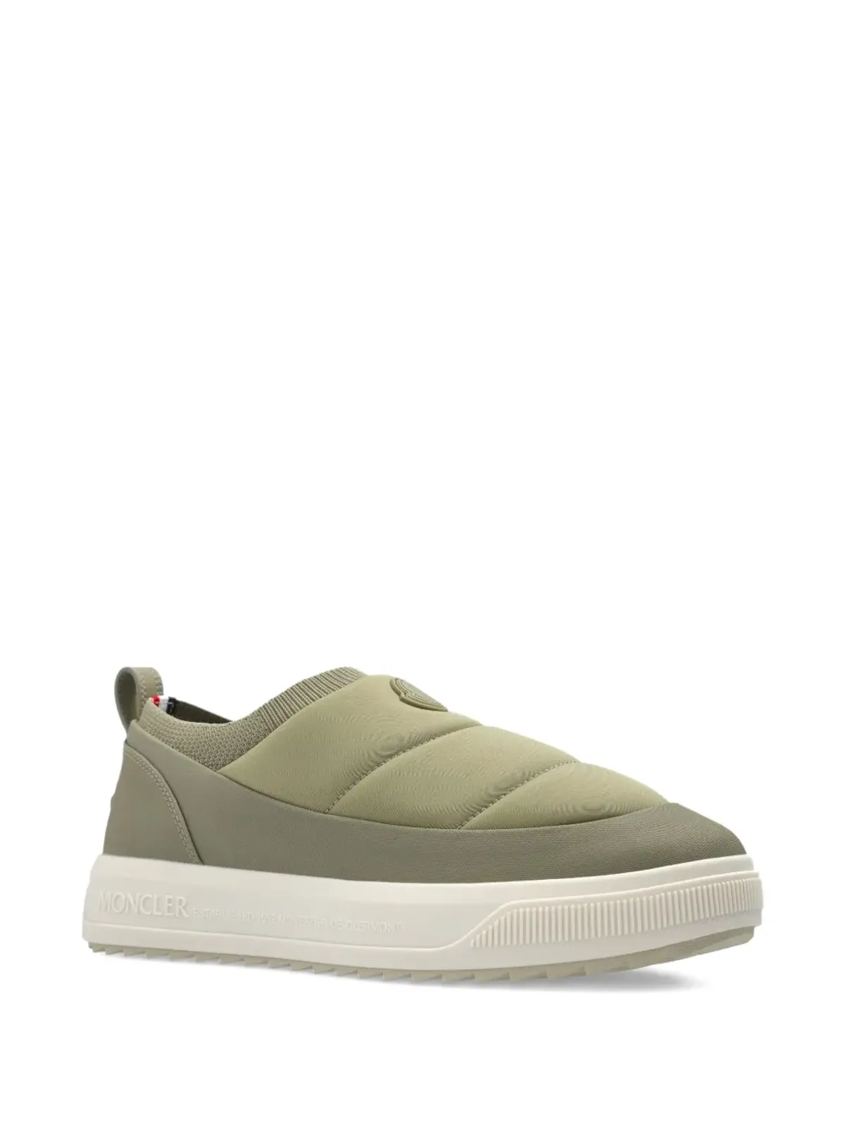 Moncler Monpulse キルテッド スリップオン スニーカー - グリーン - 画像2